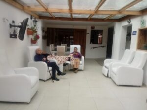 Hogar geriátrico en el norte de Bogotá, en Niza Suba